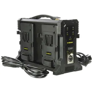 V-Gear VG-4KS Portable Li-ion V-Mount Quad Battery Charger