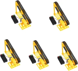 Vaguelly 5 Sets Conveyor Belt Model Conveyor DIY Model DIY Conveyor Assemble Toy DIY Assembly Toy Assemble Conveyor Model Conveyor Prop Science Project Prop Conveyor Toy Kit Teaching Aid