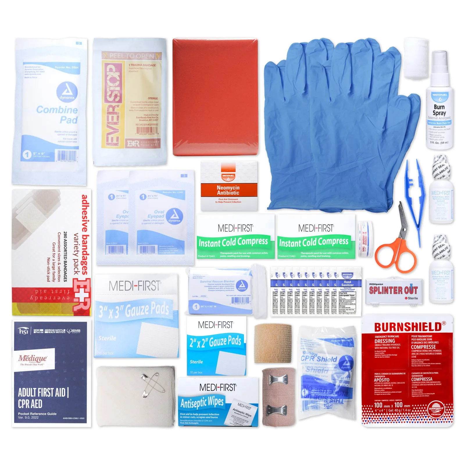 Value First Aid Kit Complete OSHA Class A 2 Shelf