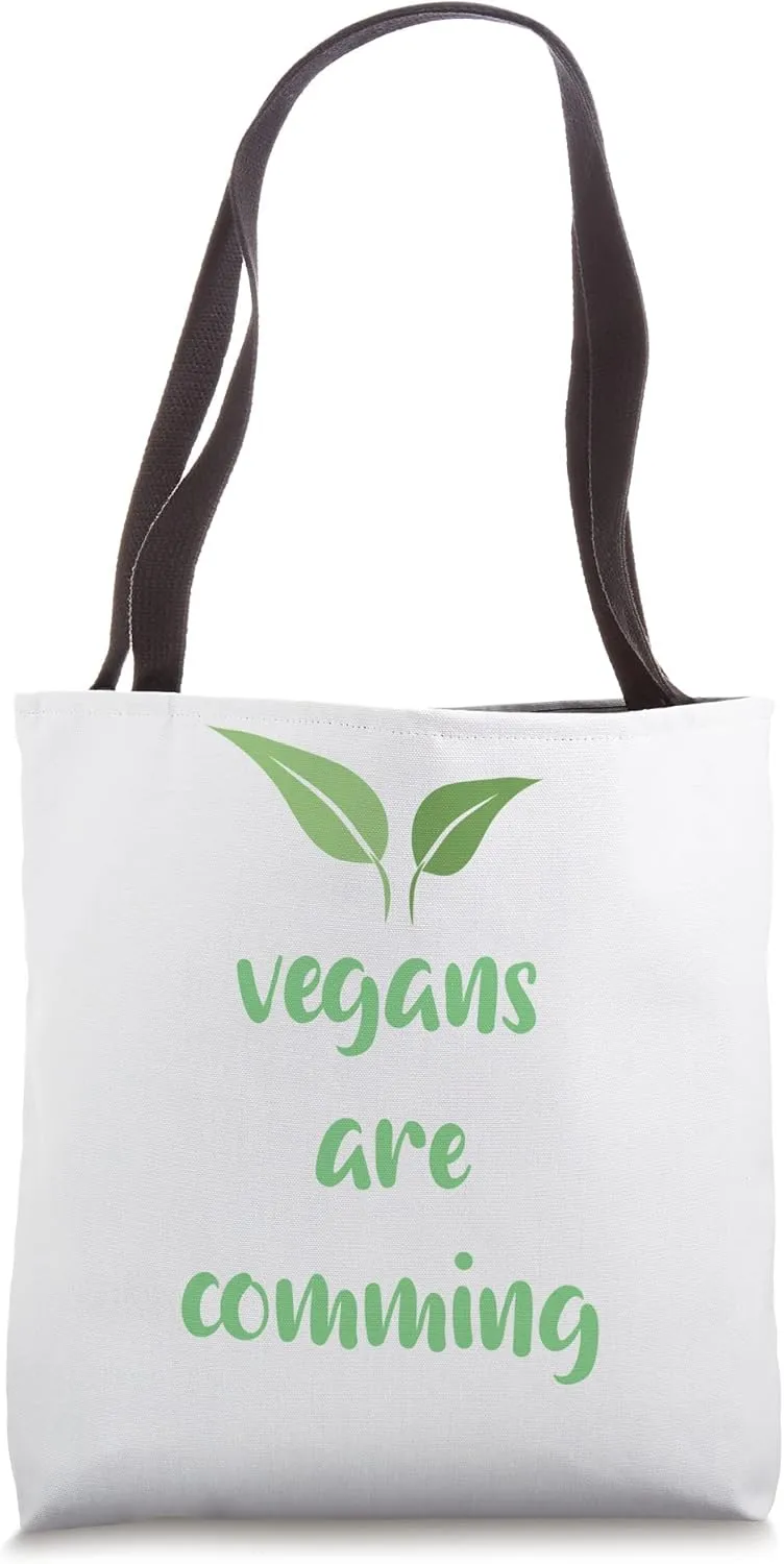 Vegan Vegan Animal Welfare Vegetarian Tote Bag