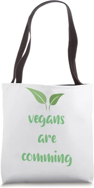 Vegan Vegan Animal Welfare Vegetarian Tote Bag