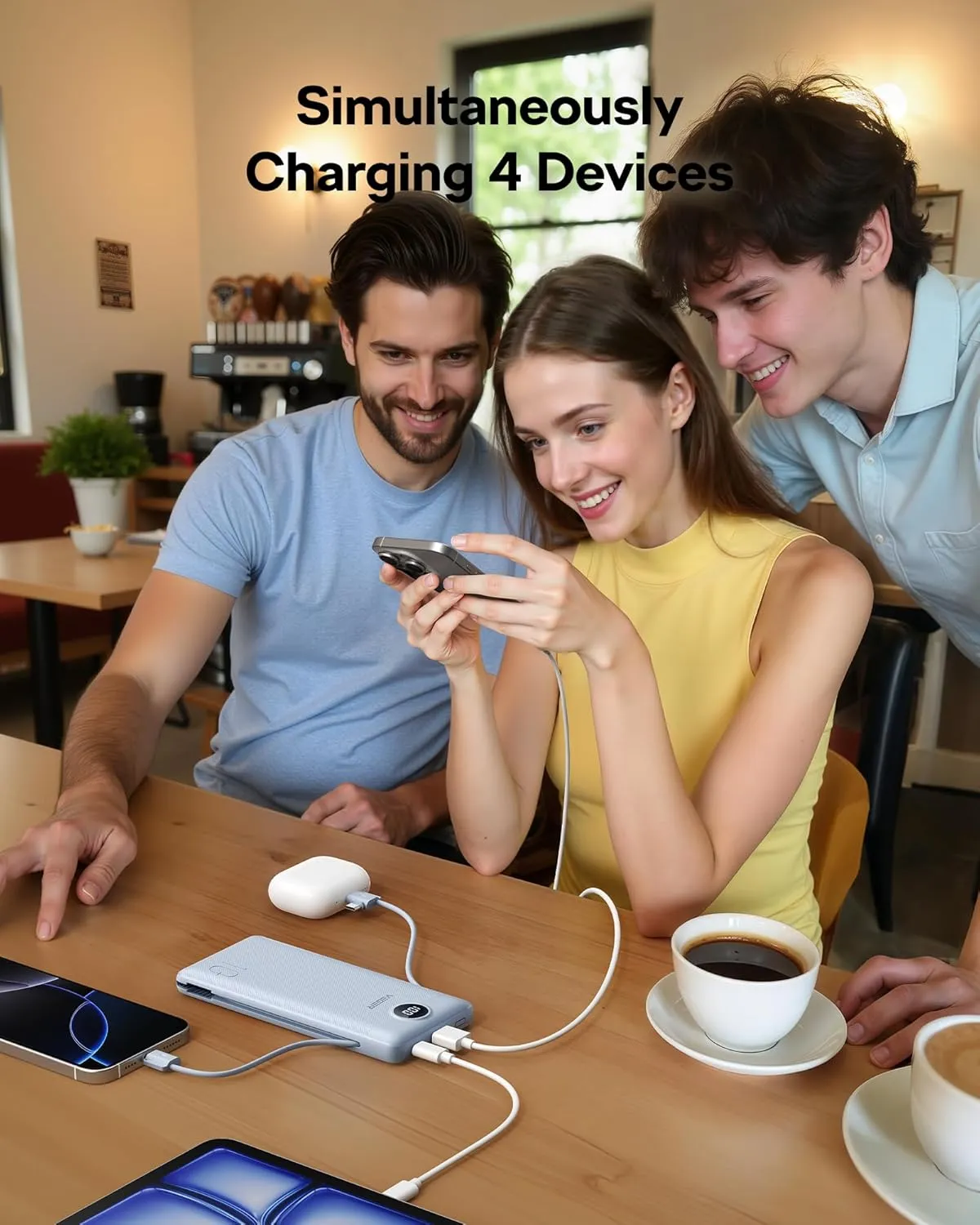 VEGER Portable Charger for iPhone Built in Cables and Wall Plug, 10000mah Slim Fast Charging USB C Power Bank, Travel Essential Battery Pack Compatible with iPhone, iPad, Samsung More Devices(Purple)