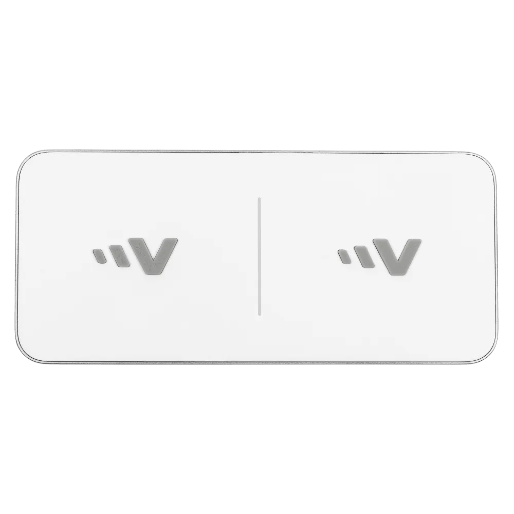 Ventev 15W ULTRAFAST Wireless Dual Chargepad White