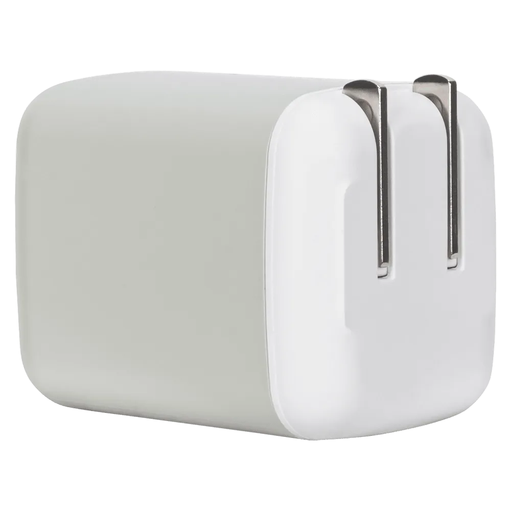 Ventev 65W ULTRAFAST USB C Universal Dual GaN Mini Wall Charger White