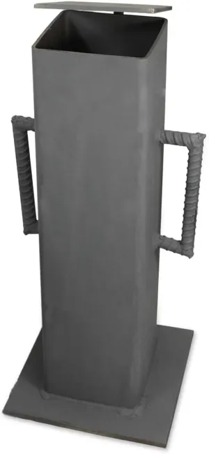 Vertical Quench Tank- Knifemaking, Forging, Blacksmithing, Quench Oil, Made in the USA (6"x6"x24")