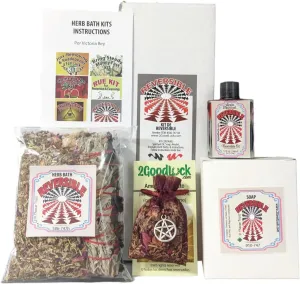 Victoria Rey Reversible Kit w/Oil for Rituals & Spells. Kit de Reversible c/Aceite para Rituales Y Magia