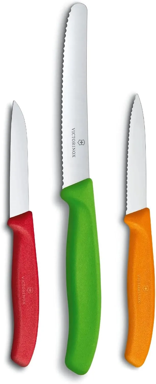 Victorinox Swiss Classic Multicolored 3-Piece Paring Knife Set