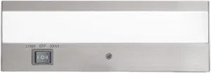 WAC Lighting BA-ACLED8-27/30AL Duo ACLED Dual Color Option Bar in Brushed Aluminum Finish; 2700K and 3000K, 8 Inches