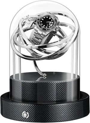 Watch Boxes Automatic Winder, Watch Box Automatic Single Glass Winder Single Glass Single Winder Super-Quiet Motor