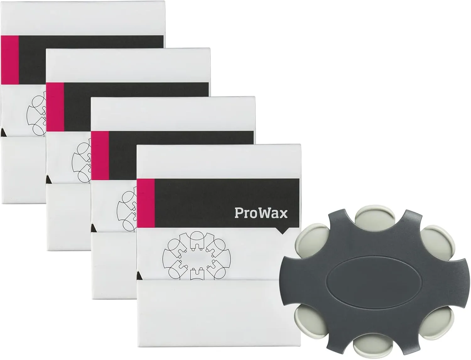 Wax Guards for Oticon ProWax Filters (2mm/4 Pack), Suitable Alta 2, Alta Pro 2, Ria and Nera, No-Wax Wax Guard for Oticon Hearing Aids