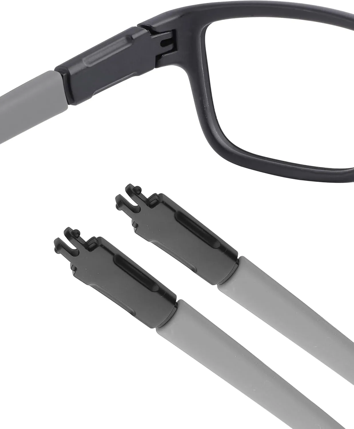 Well-aimed Replacement Temples Arms Legs/Black Ear Socks Rubber kit for Oakley Marshal MNP Glasses - More Options