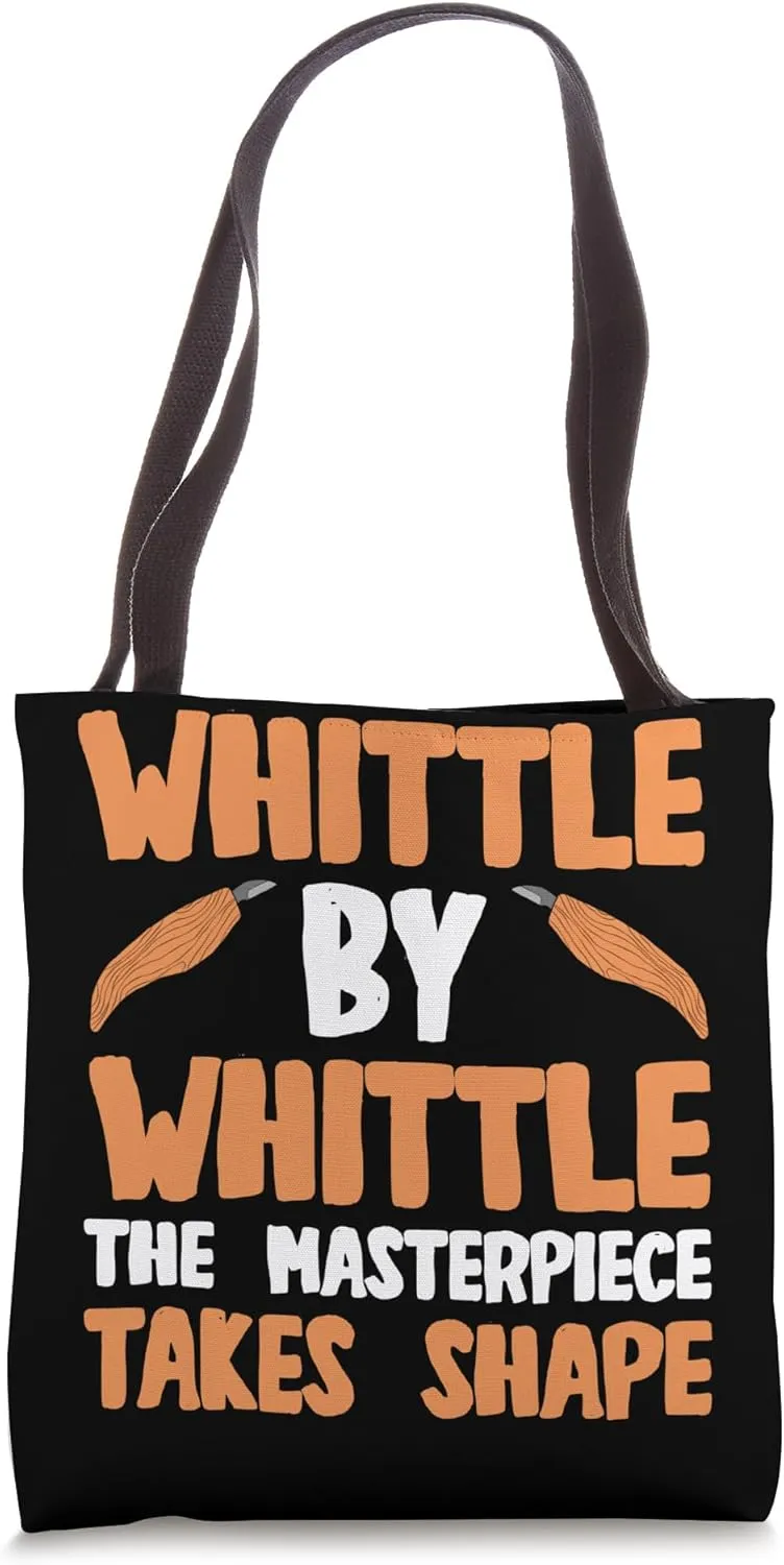 Whittle By Whittle The Masterpiece Takes Shape Tote Bag