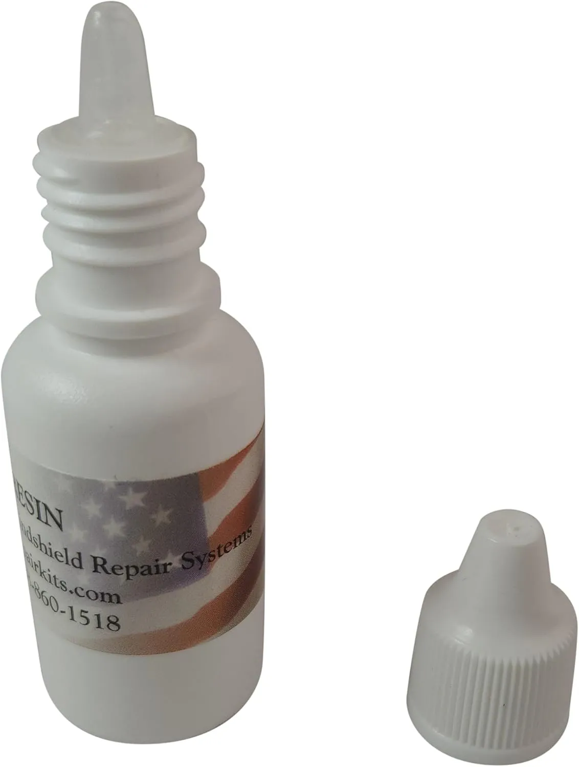 Windshield Repair Resin 3 Pack 15ml Bottles with Built in Dropper - 150 Repairs or More - Cracked Glass Rock Chip Repair Resin - for Windshield Chip Repair Kit Bridge Injector