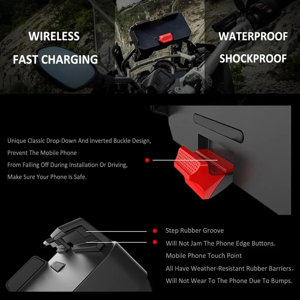 Wireless Phone Charger for BMW R1200/1250 GS & F900/800 ADV