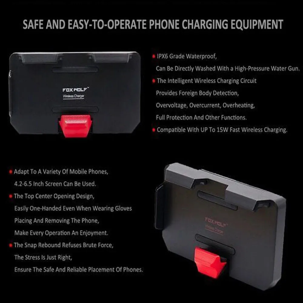 Wireless Phone Charger for BMW R1200/1250 GS & F900/800 ADV