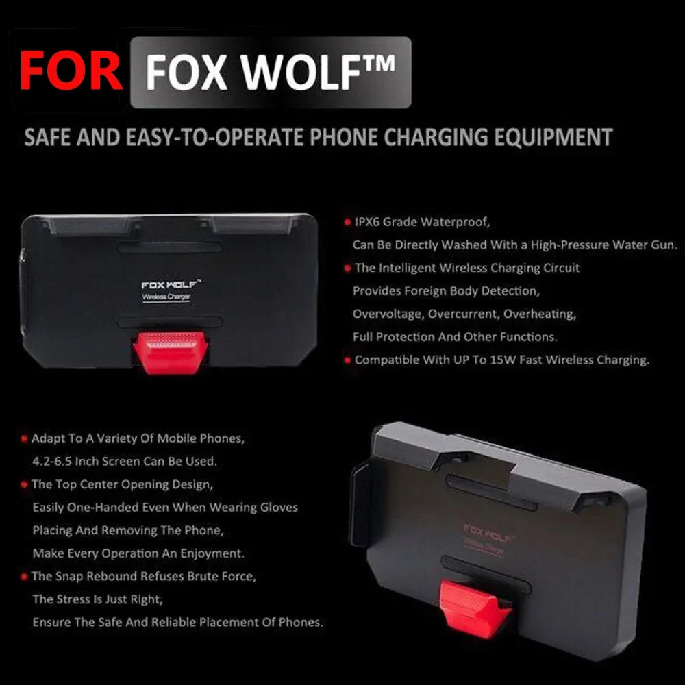 Wireless Phone Charger for BMW R1200/1250 GS & F900/800 ADV