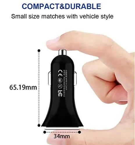 WK Car Charger WP-C19 (Black)