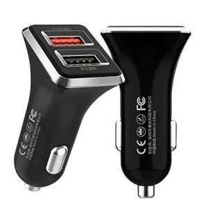WK Car Charger WP-C19 (Black)