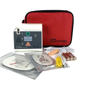 WNL Products WL120ES10 Practi-Trainer Essentials AED Training Kit – Base Model with Reusable Pads – for CPR & AED Training Use Only (1 Pack Kit)