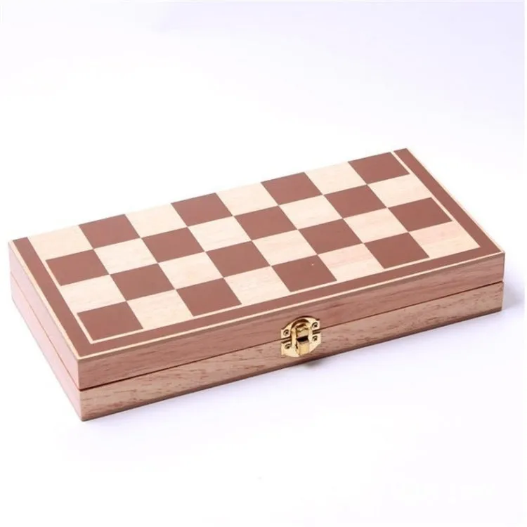 Wooden Folding Chess Board Game