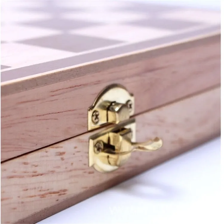 Wooden Folding Chess Board Game