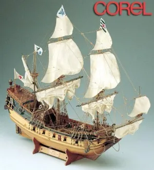 Wooden sailing ship model Corel SM29 Berlin