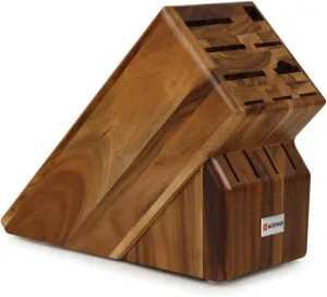 WÜSTHOF 13-Slot Knife Block, Acacia