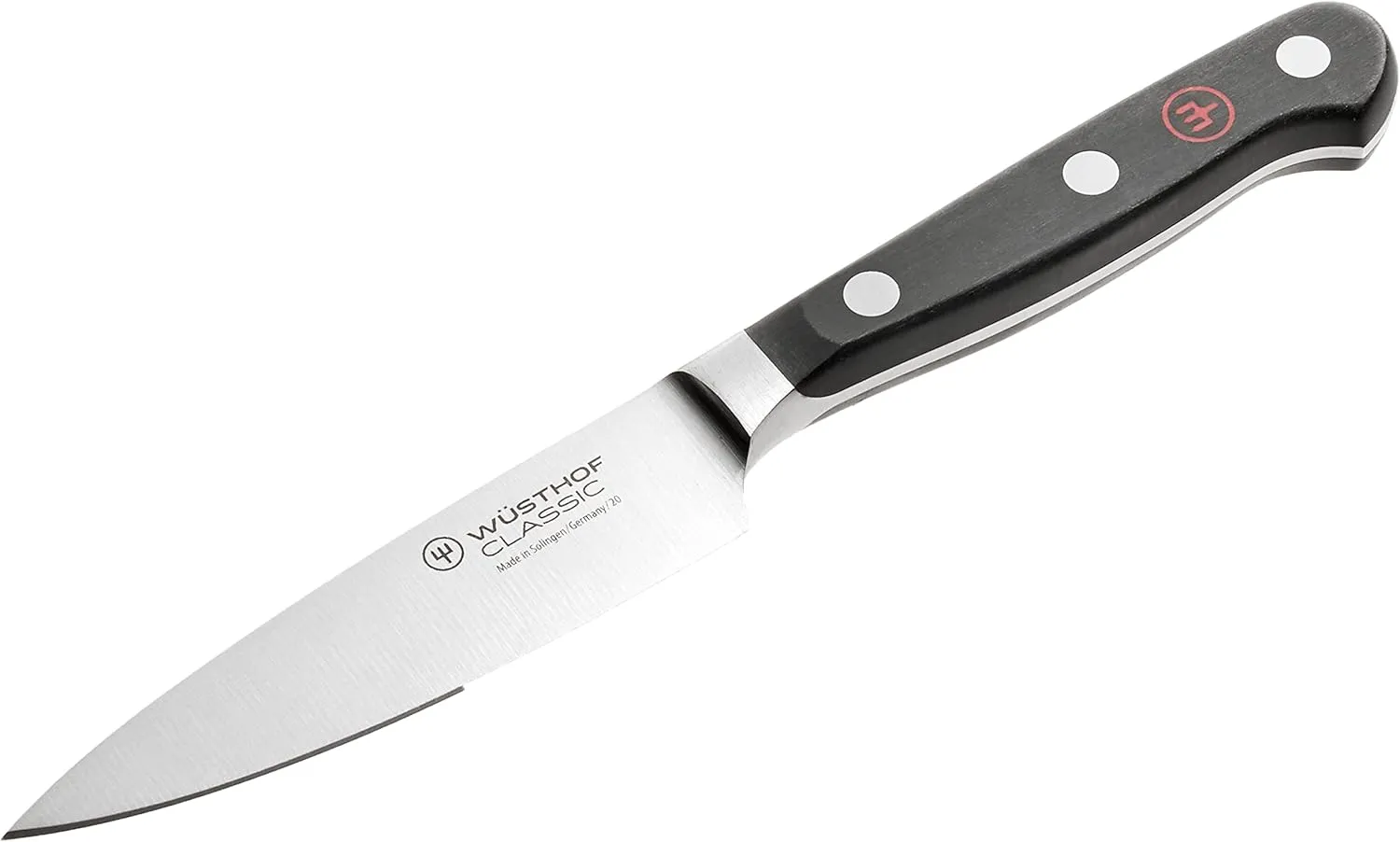 WÜSTHOF Classic 4" Extra Wide Paring Knife, Black