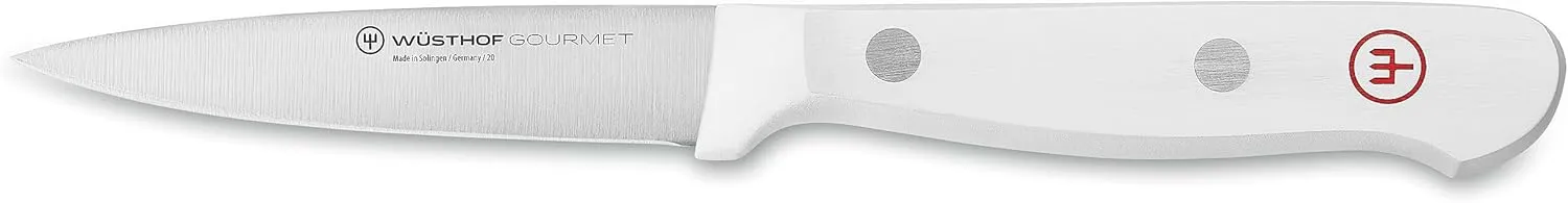 WÜSTHOF Gourmet White 3" Spear Point Paring
