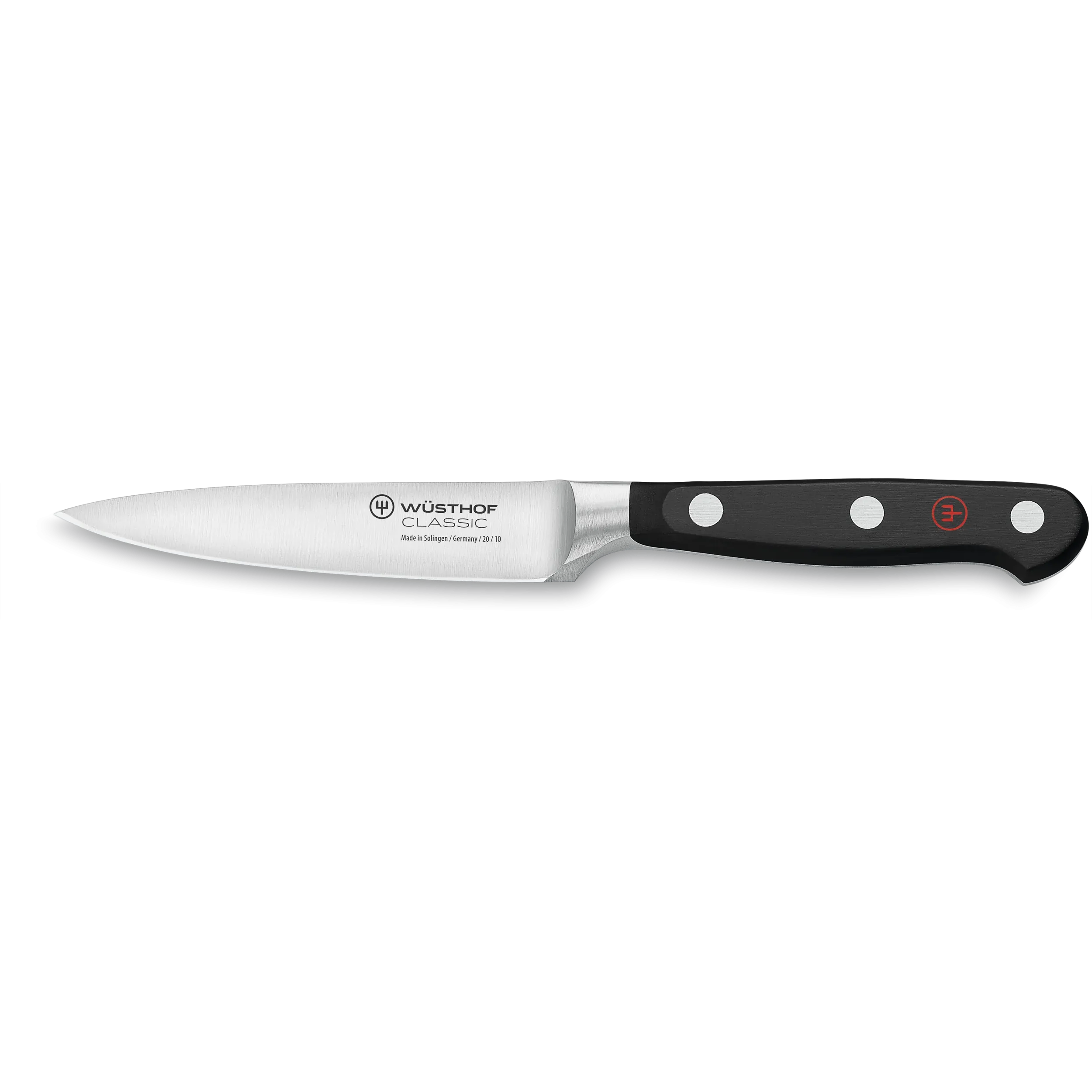 Wusthof Classic 4" Stainless Steel Paring Knife, Black