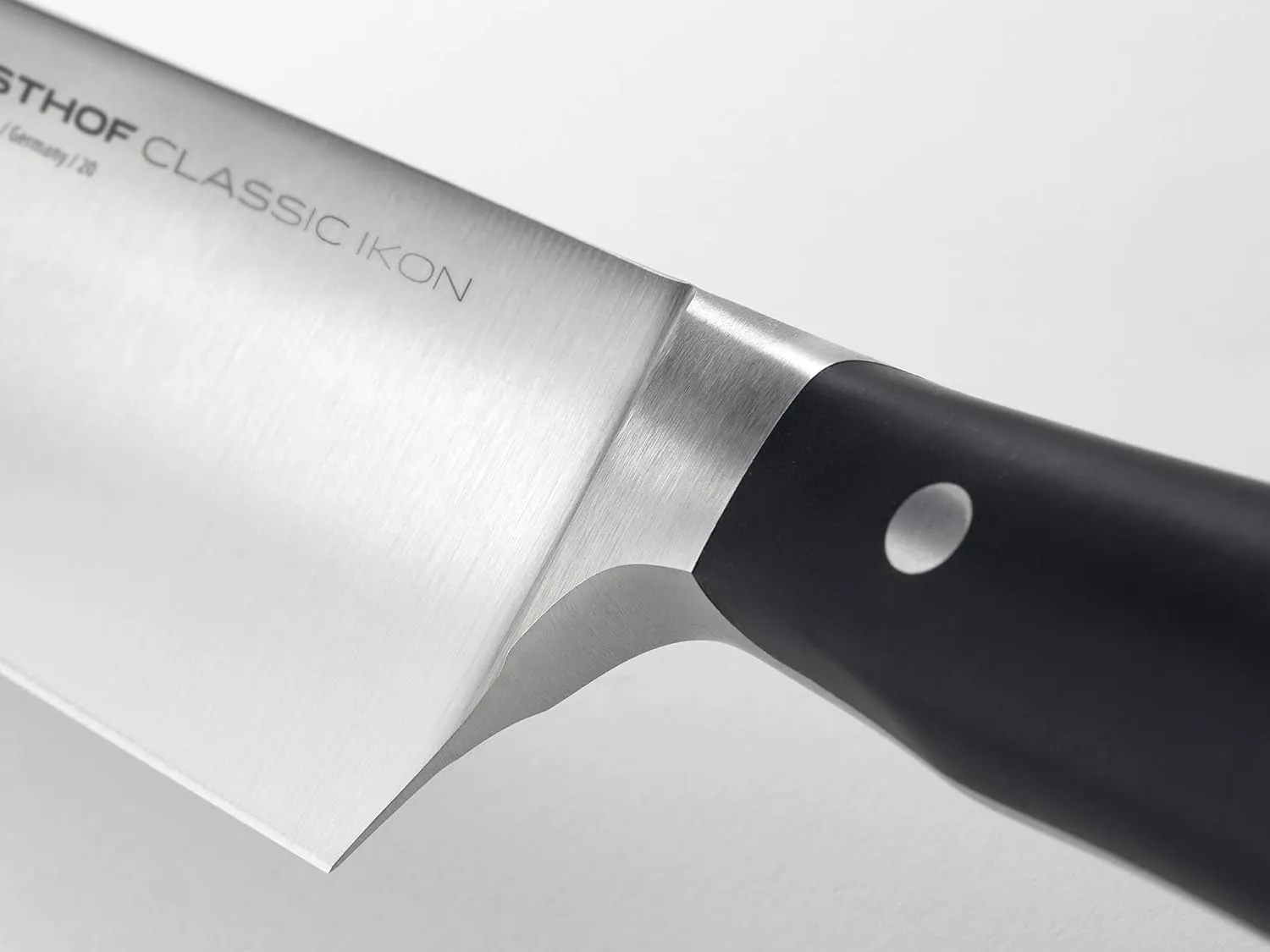 Wusthof Classic Ikon 4.5" Stainless Steel Utility Knife, Black