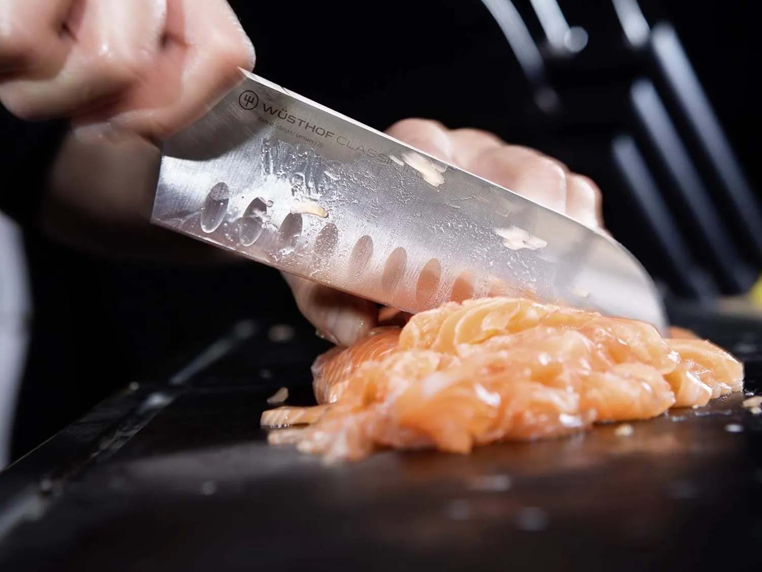 Wusthof Classic Ikon Two Piece Asian Chef's Set | 3" Paring Knife and 7" Santoku