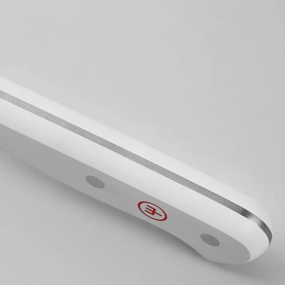 Wusthof Gourmet White 4.5" Stainless Steel Utility Knife with White Handle