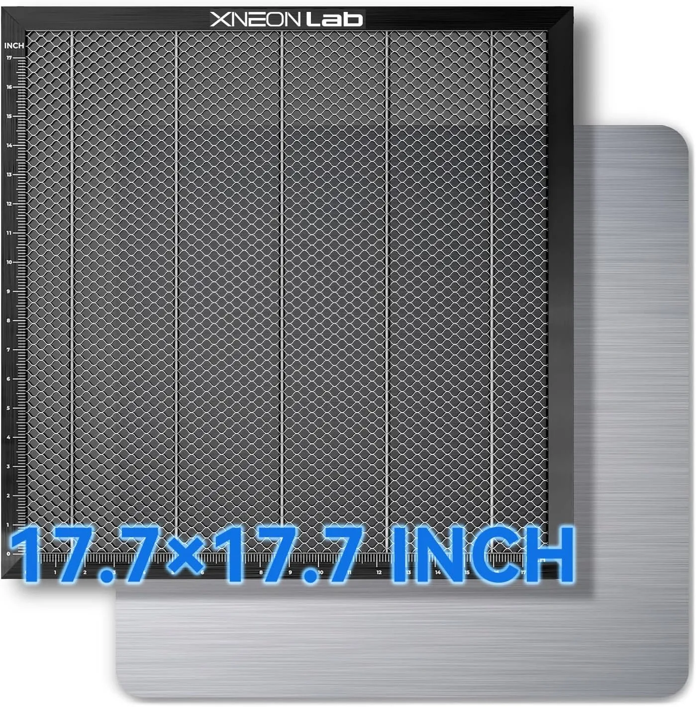 XNEONLab Honeycomb Laser Bed- 440 × 440 × 22mm Working Table with Aluminum Panel for XTool D1 /D1 Pro and Most Engraver Cutting Machine,Engraver Machine Accessories