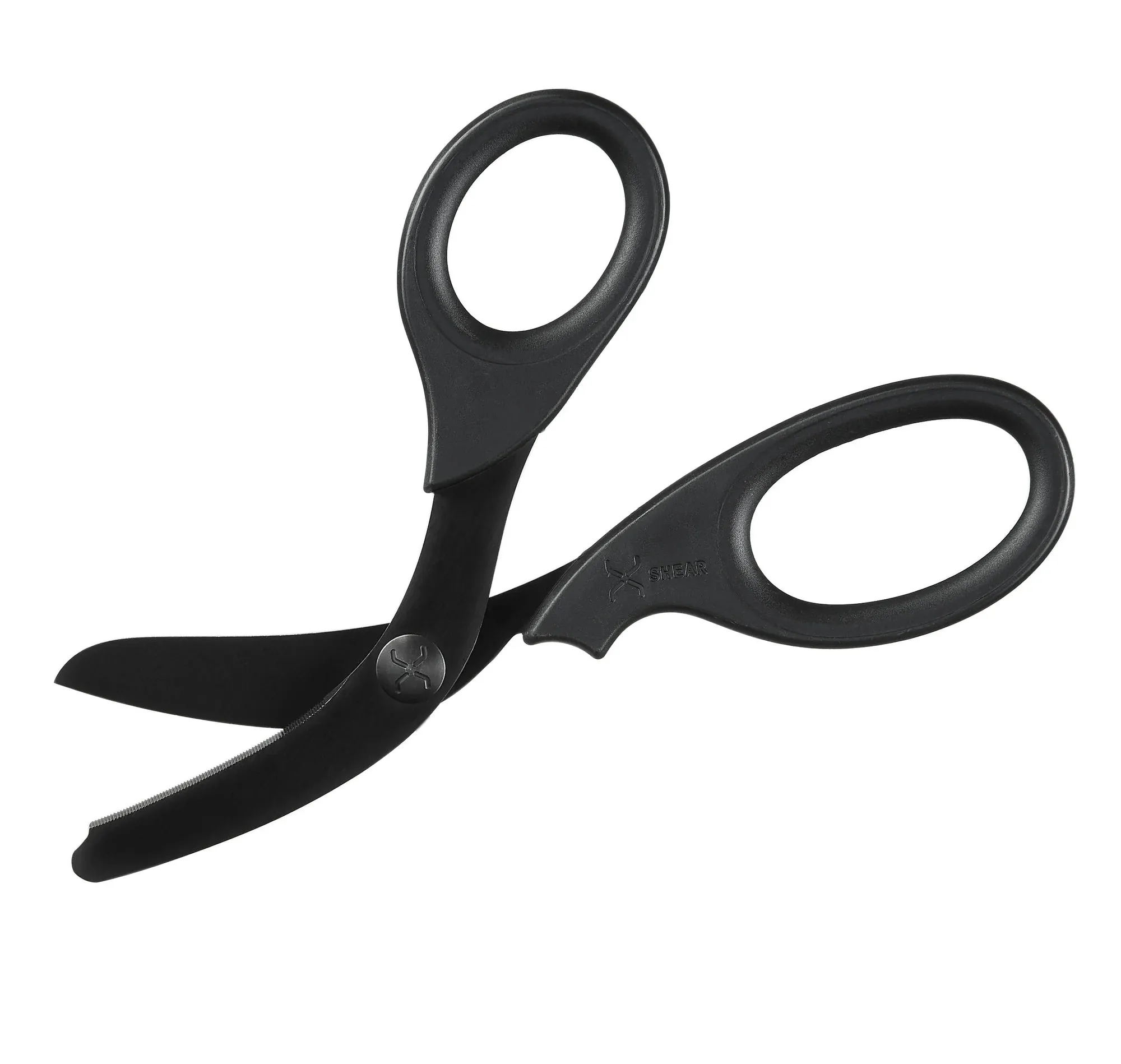 XShear 7.5“ Trauma Shears,  Stainless blade Black Handles