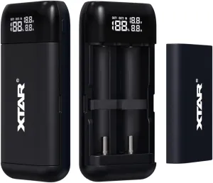 XTAR PB2S Battery Charger (Black)