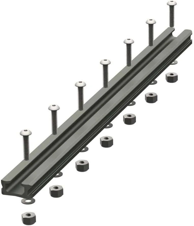 YakAttack GT90 GearTrac, 12" Aluminum Kayak Mount Track