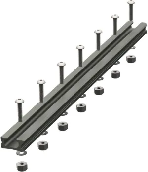 YakAttack GT90 GearTrac, 12" Aluminum Kayak Mount Track