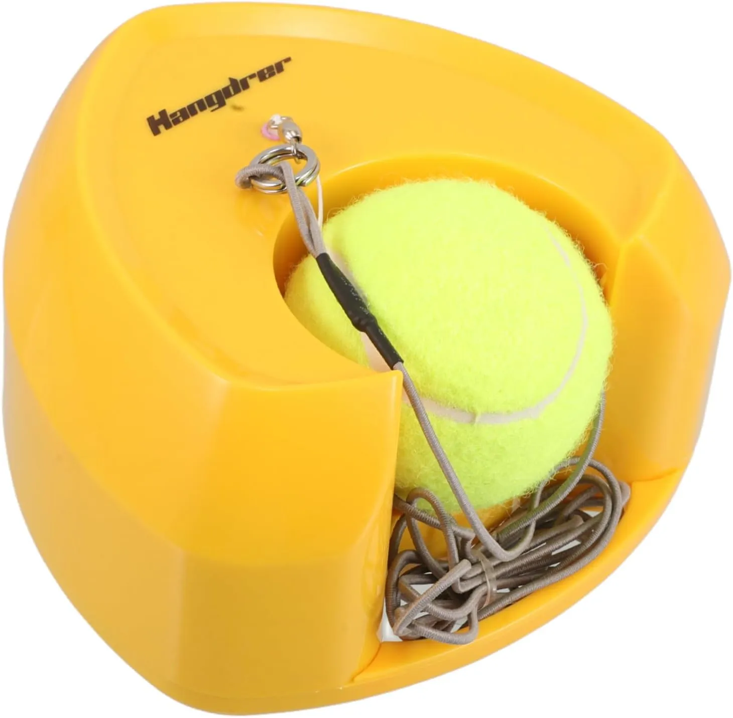 Yardwe Tennis Trainer Rebound Ball Set Portable Self Tennis Training Kit with Quick Setup for Skill Improvement and Suitable for Group Practice Sessions