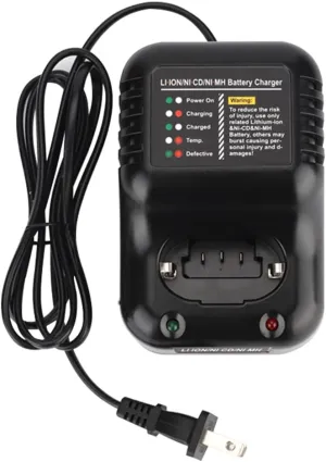 YEX-BUR Dual Chemistry Power Tool Battery Charger for Paslode 6V Ni-CD/Ni-MH Battery 404717 404400 900400 900420 900421 900600 7.2V Li-ion Battery 902654 902600 CF325LI