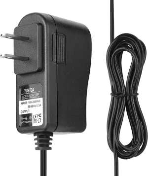 Yustda® AC/DC Adapter for Sangean WFR-28 WFR-28D Rechargeable Portable FM-RDS WiFi Digital Receiver Streaming Internet Radio Network Music Player Power Supply Cord Charger Mains PSU