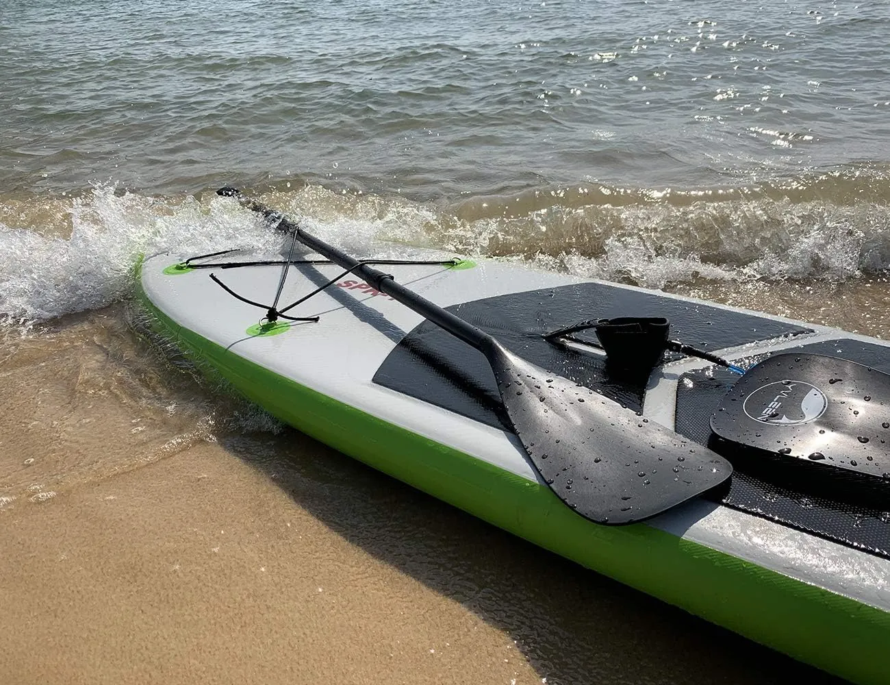 YVLEEN SUP Paddle Board Paddle，Stand up Paddleboard Paddles Adjustable Aluminum 4-Piece Floating Kayak Paddle，Convertible Paddle