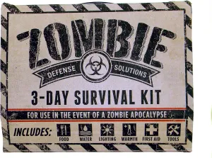 Zombie Defense Solutions 3 Day Survival Kit, Brown